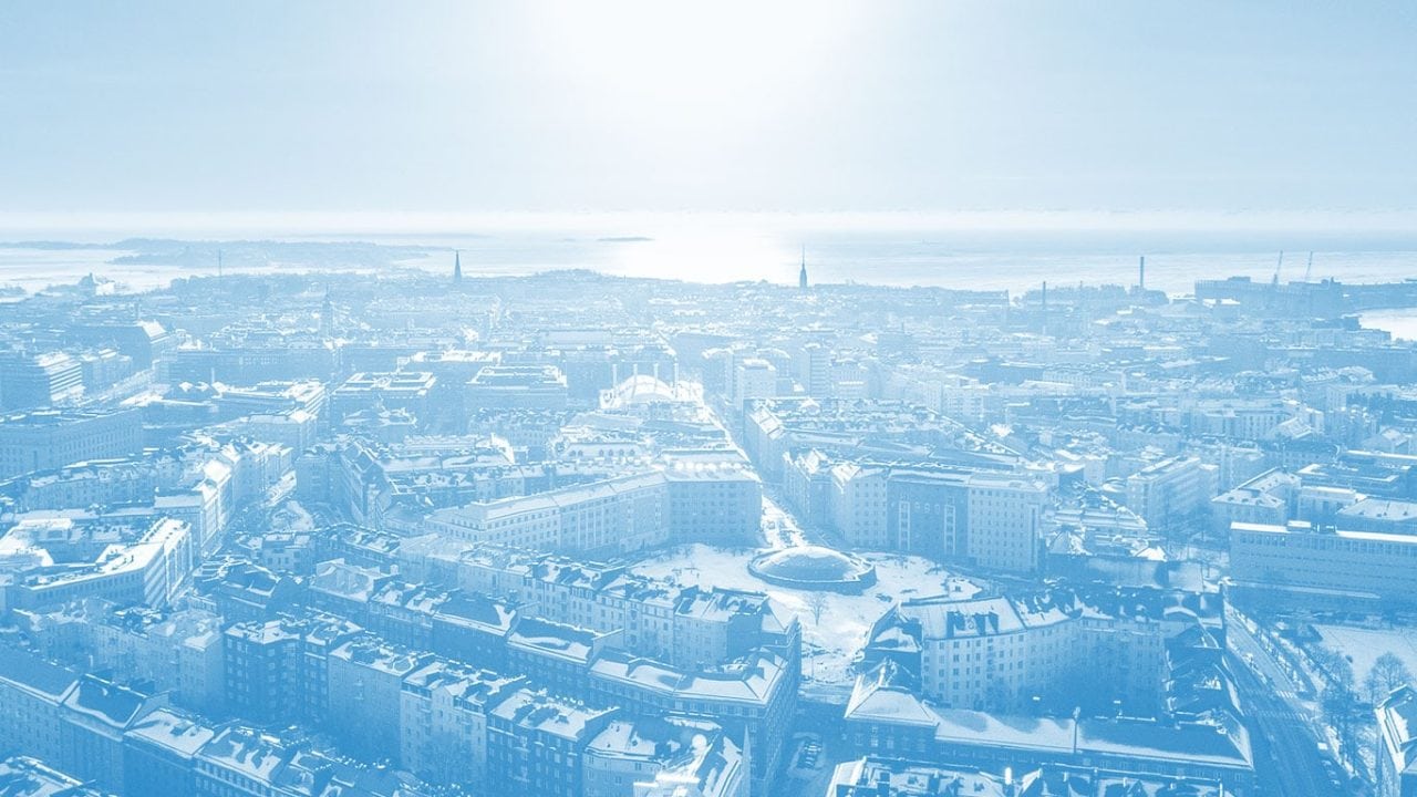 Helsinki aerial photo